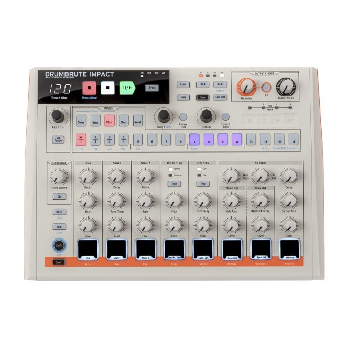 Сэмплеры, грувбоксы, луперы ARTURIA DrumBrute Impact 1984 106130
