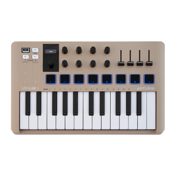 25 клавиш ARTURIA MiniLAB 3 Champagne 106140