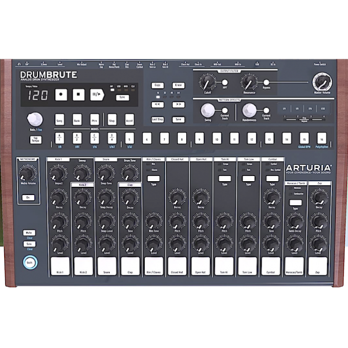 Электронная перкуссия ARTURIA DrumBrute 27090