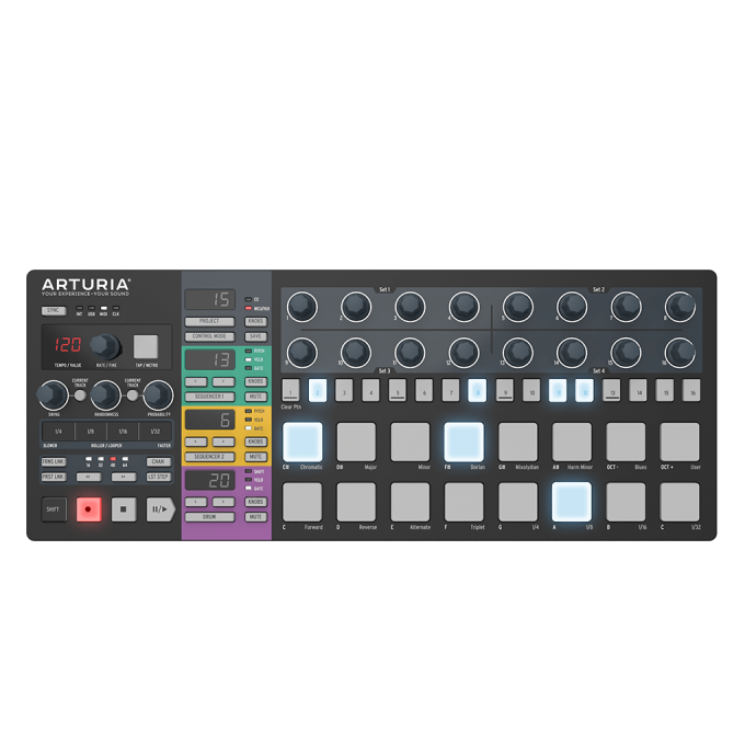 Контроллер и интерфейс ARTURIA BeatStep Pro Black Edition 28515