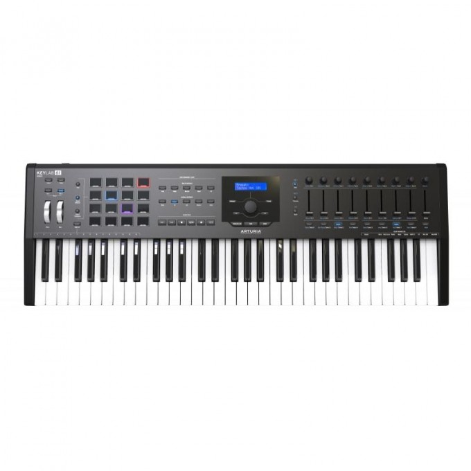 миди-клавиатура 61 клавиша ARTURIA KeyLab mkII 61 Black 40041