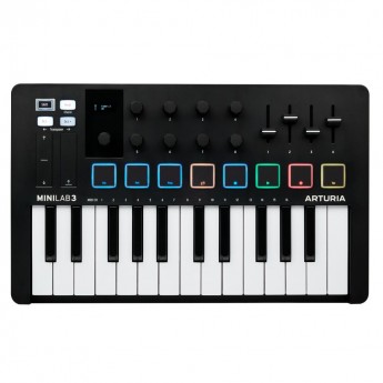 25 клавиш ARTURIA MiniLAB 3 Black Edition 93943