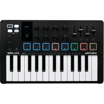 25 клавиш ARTURIA MiniLAB 3 Black Edition 93943