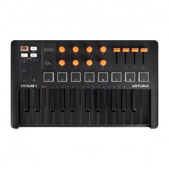 25 клавиш ARTURIA MiniLAB 3 Orange Edition 97159