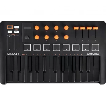 25 клавиш ARTURIA MiniLAB 3 Orange Edition 97159