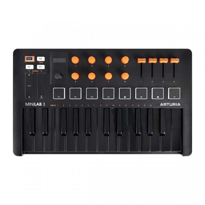 25 клавиш ARTURIA MiniLAB 3 Orange Edition 97159
